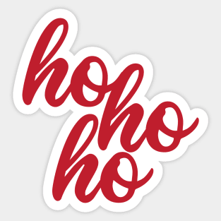 Santa hohoho Sticker